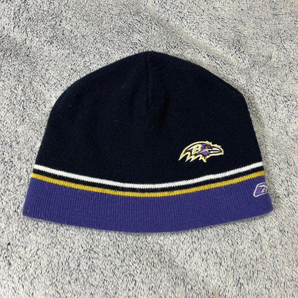Baltimore Ravens NFL Pro Line Reebok Knit Beanie